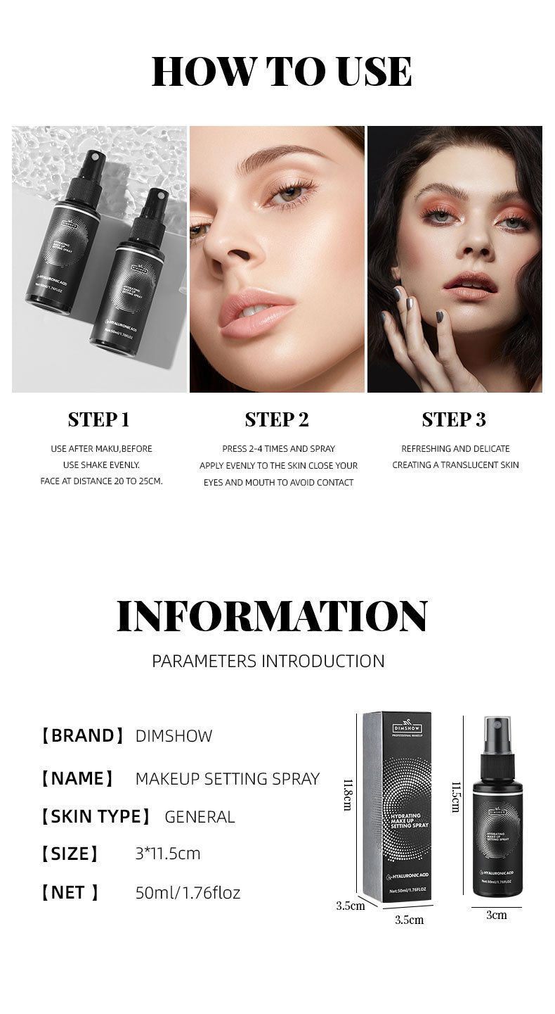 DIMSHOW Setting Spray undefined