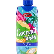 马来西亚进口饮料批发 家之味水蜜桃味椰子水330ml*12瓶