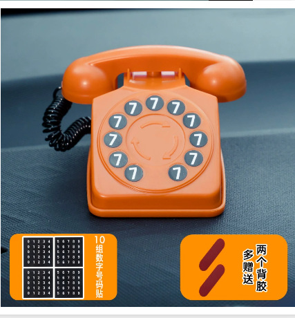 Temporary Parking Number Plate, Car-Mounted Phone Number Sign, Creative Mobile Phone Number Display for Car, Phone Number Sign for Car Seat, Phone Number Plate Decoration