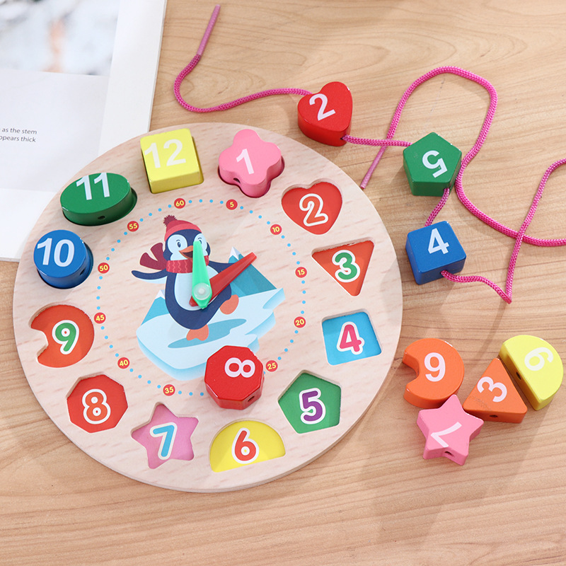 Reloj de aprendizaje de los niños ayudas didácticas kindergarten reloj de aprendizaje y tiempo modelo cognitivo estudiante de escuela primaria juguetes digitales
