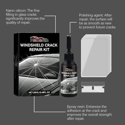 Auto glass repair liquid Repair Solution Car Glass