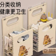 壁挂脏衣篓家用脏衣服收纳筐卫生间折叠脏衣篮洗澡浴室放衣物神器
