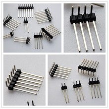 ���ŏ�����2.54���w90��1*1/2/3/4/5 1*40P����~���©�2+10