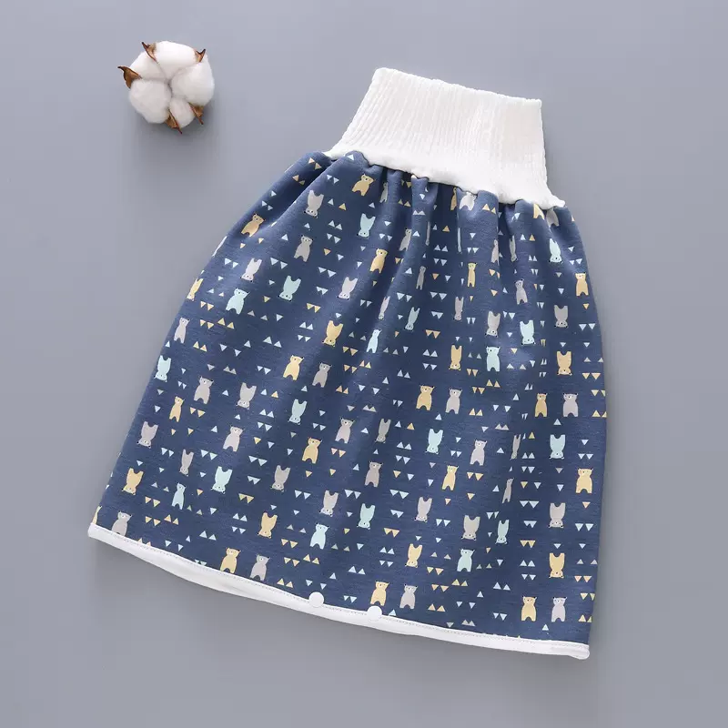 女宝宝隔尿裙尿床神器婴儿男儿童防漏尿垫戒尿不湿尿裤训练裤男宝