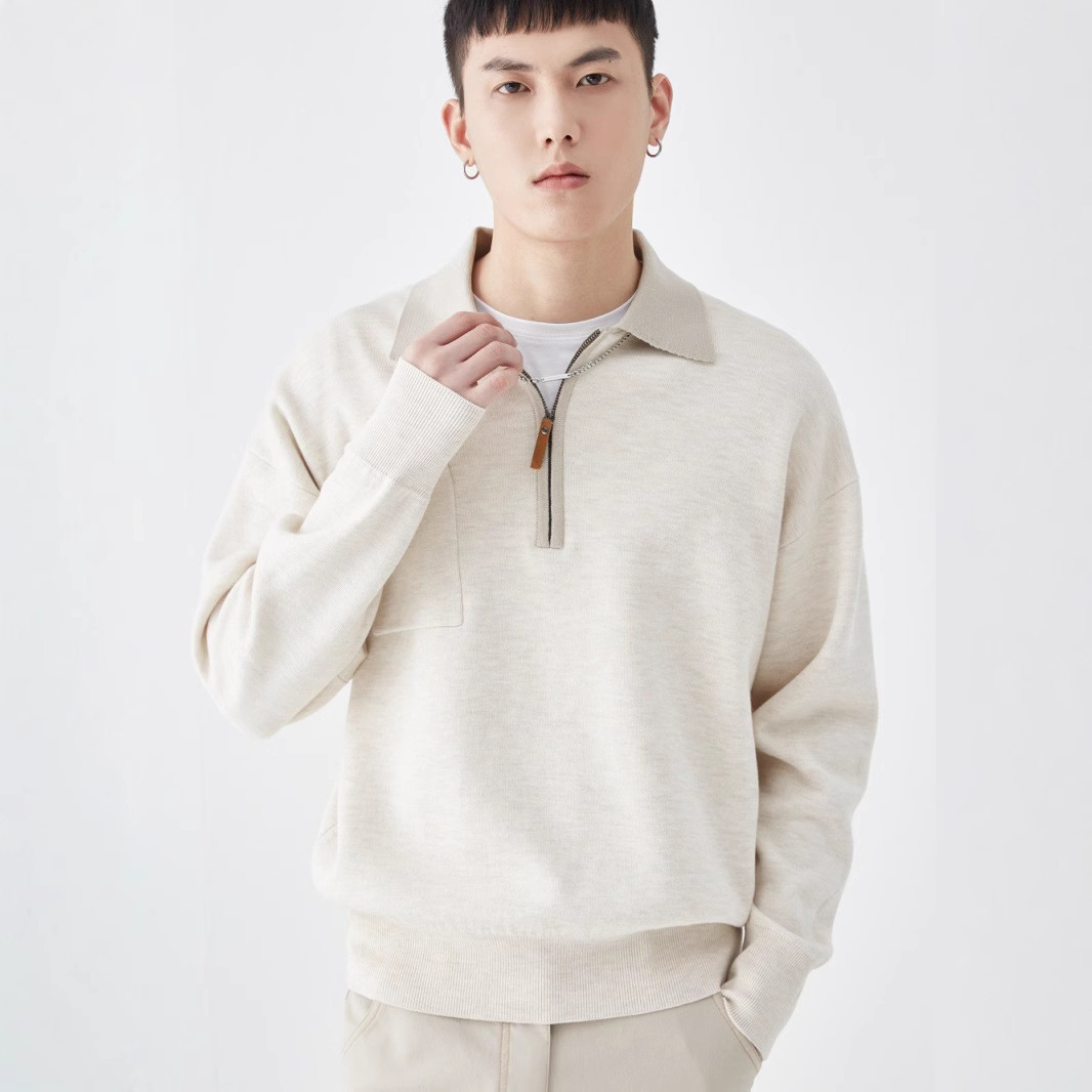 Knitted polo