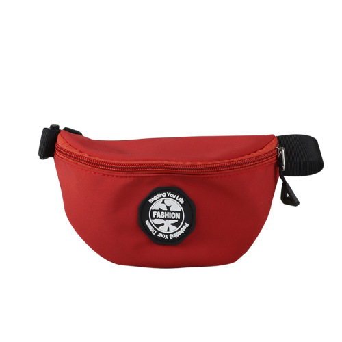 Trendy and cool boys' cross-body small chest bag, fashionable baby printed coin purse, children's clothing catwalk wear, accessories bag, small waist bag