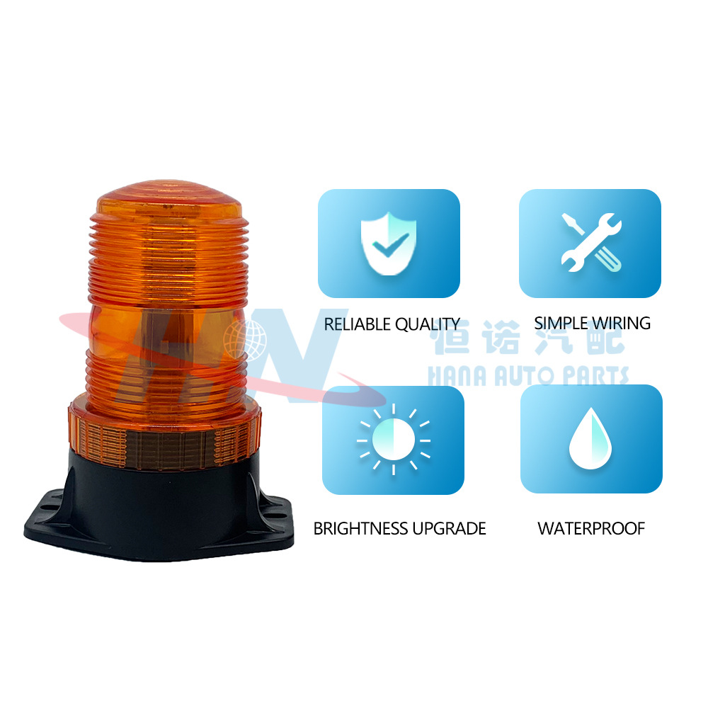 Camión camión luz de advertencia luz de señal 24V Luz de alarma LED camión Luz de alarma camión luz de advertencia LED