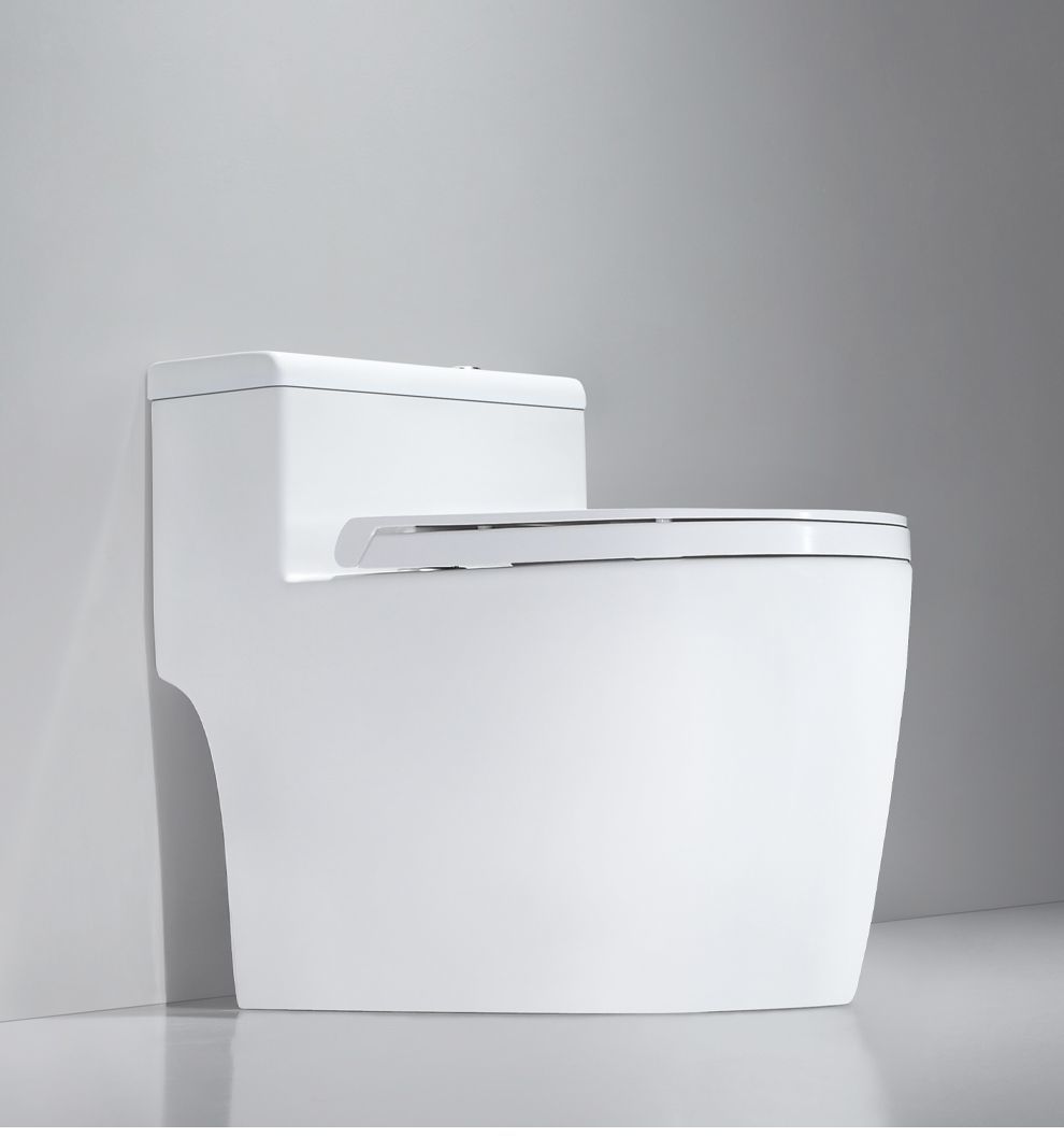 The first-level water efficiency of the toilet is enhanced. The seat is designed with a vortex opening. It features a four-hole super vortex siphon borderless toilet undefined