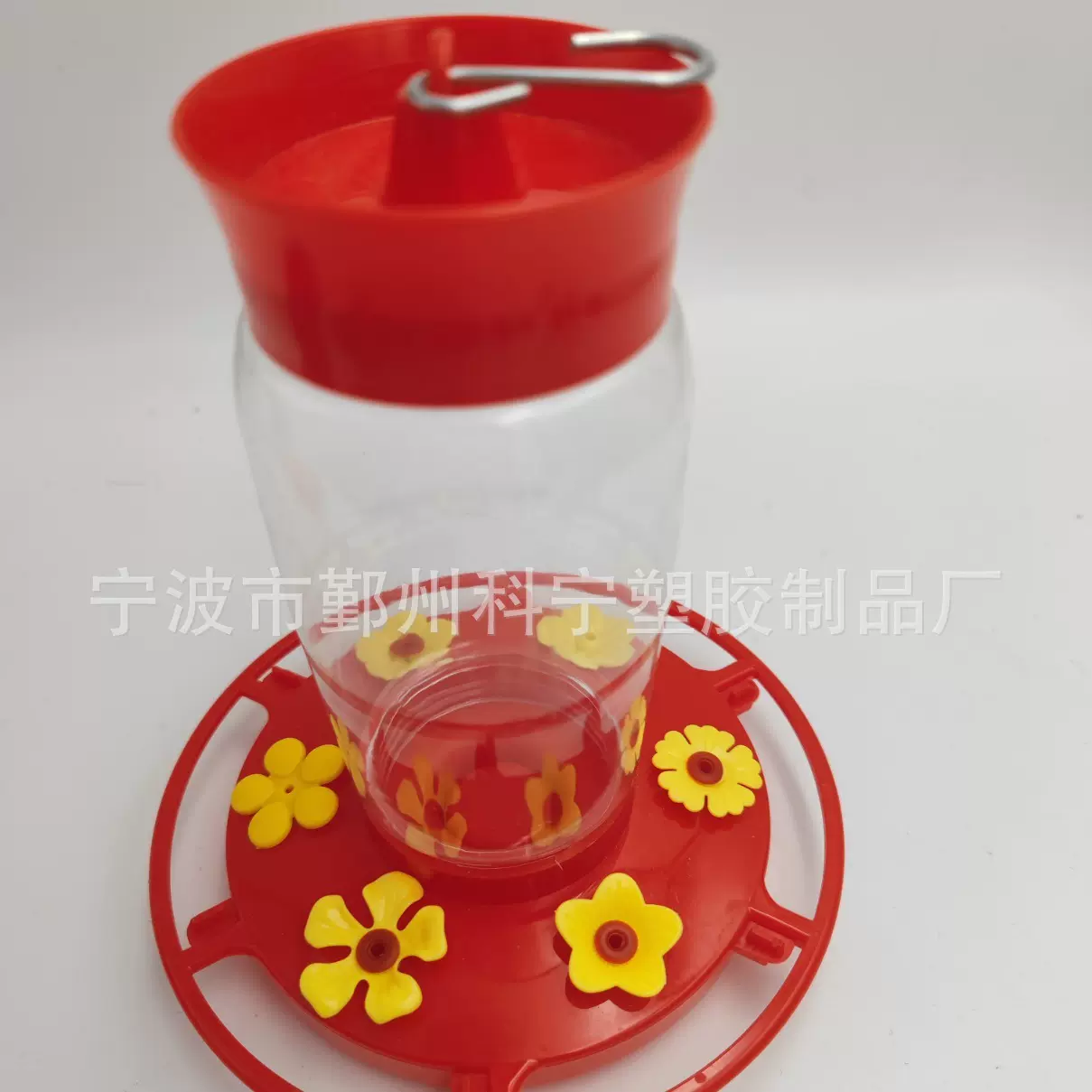 蜂鸟喂水器6花大容量蜂鸟喂食器供现货底座升级上盖防蚂蚁