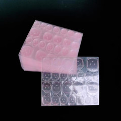 粉膠超薄加大穿戴甲片果凍膠水晶膠薄款雙面膠透明防水指甲貼膠