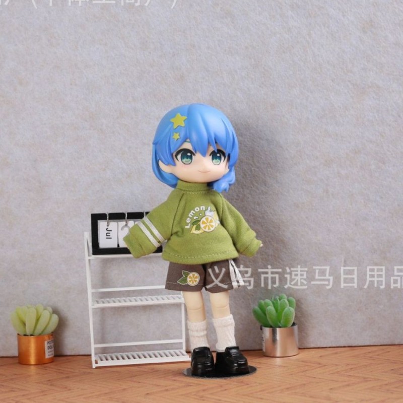 ob11 ベビー服かわいいスウェットシャツスーツ gsc ボディパンツ P9 トップ P10BJD12 ポイントアシ 2 ベビー服|undefined