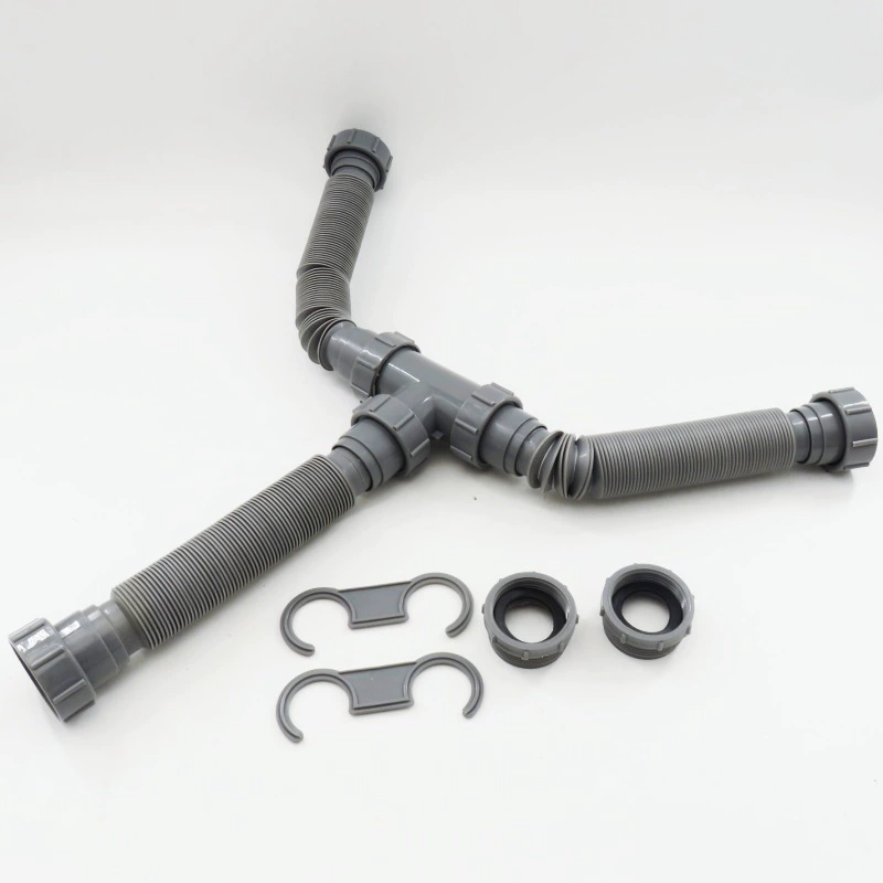 Трансграничная двухголовая канализационная труба может быть согнута канализационная труба