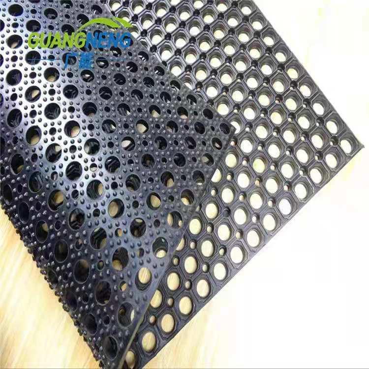 船甲板垫/草坪垫/公共绿化格栅地垫12-22mm厚橡胶垫/雪场防滑垫J