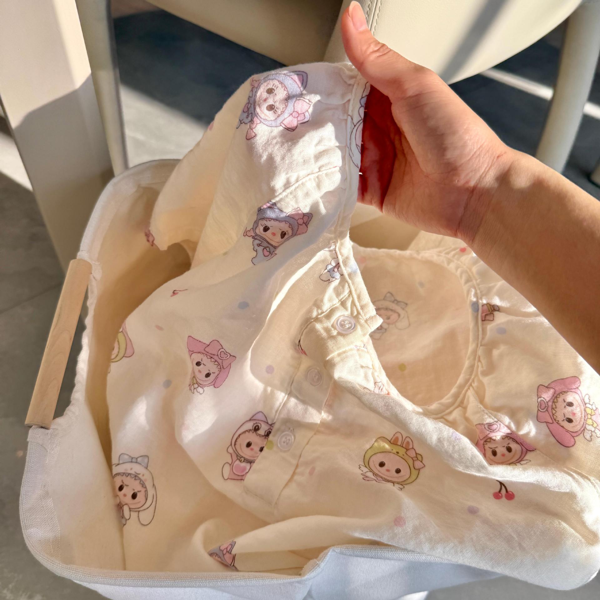 라운드넥 반팔반바지 정장 - 체리메이메이