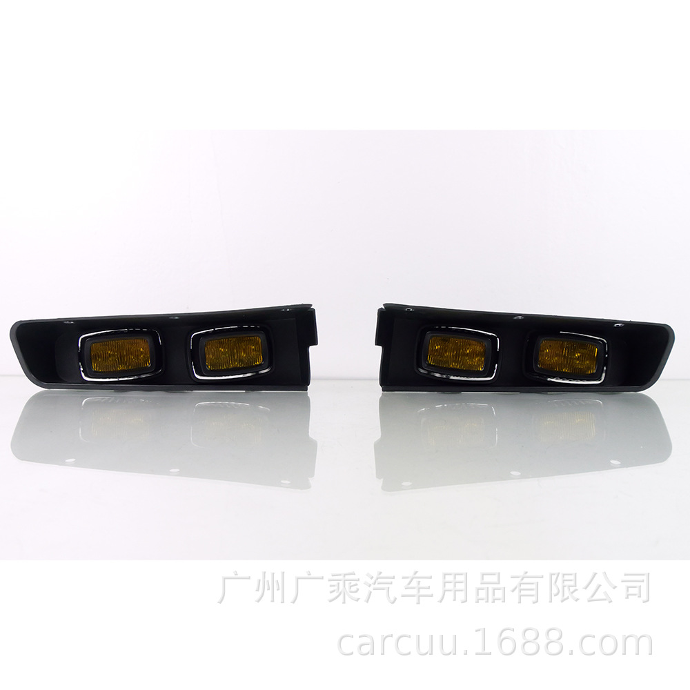 Aplicable a 21 - 24 Ford Ma Niebla Lámpara de niebla LED brillante Diurno 2 lámparas amarillo perla 2 colores