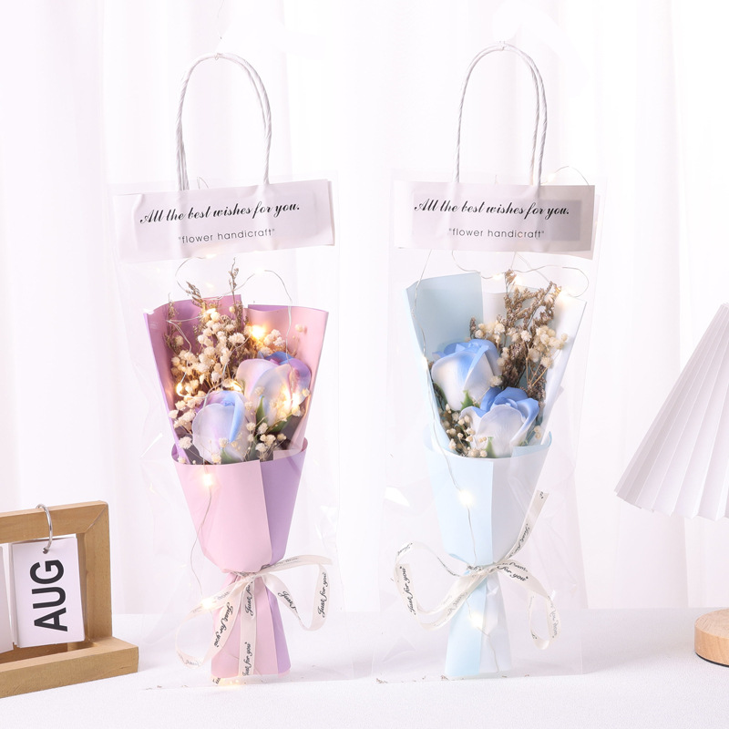 2朵喷色 人鱼姬 碎冰蓝