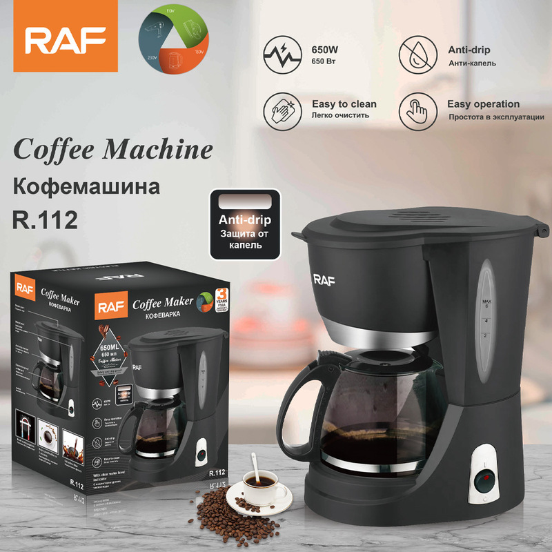 RAF Cross-border Coffee Machine Arab Turkish Household Coffee Machine Small Heating Drip Coffee Pot RAF Cross-border Coffee Machine Arab Turkish Household Coffee Machine Small Heating Drip Coffee Pot