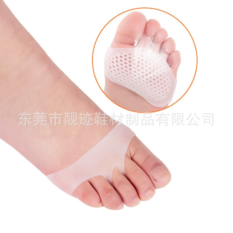 Сотовая крышка передней части стопы подушка для передней части стопы силиконовый дышащий Размер противоболезненная подушка для ног женские стельки на высоком каблуке производители