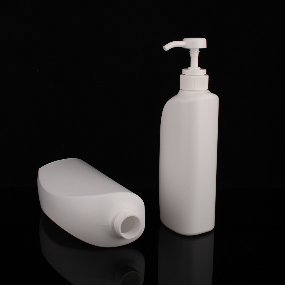 斜肩扁瓶洗发水沐浴露护发素大容量按压瓶各种塑料厂家批发包材