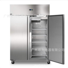 双大门不锈钢船用烘焙冰箱鱼肉类面团冷冻柜-22度插盘柜风冷