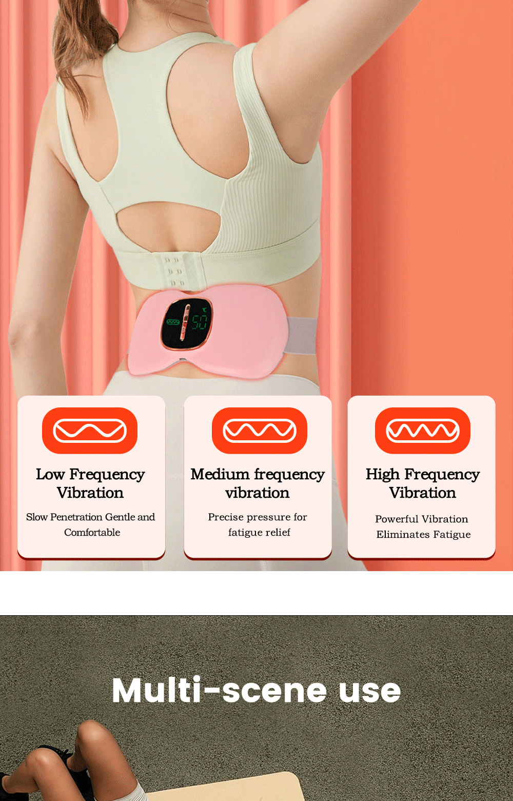 新品暖宫腰带礼盒宫寒加热大姨妈神器女生月经期痛经电热按摩神器