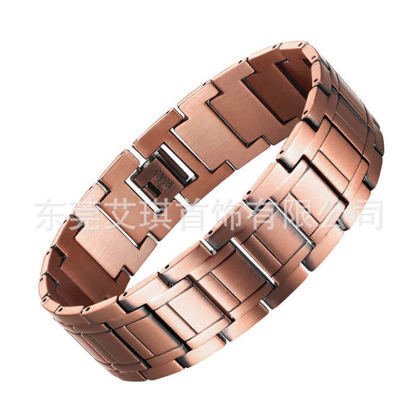 men's copper magnetic bracelet natural stone