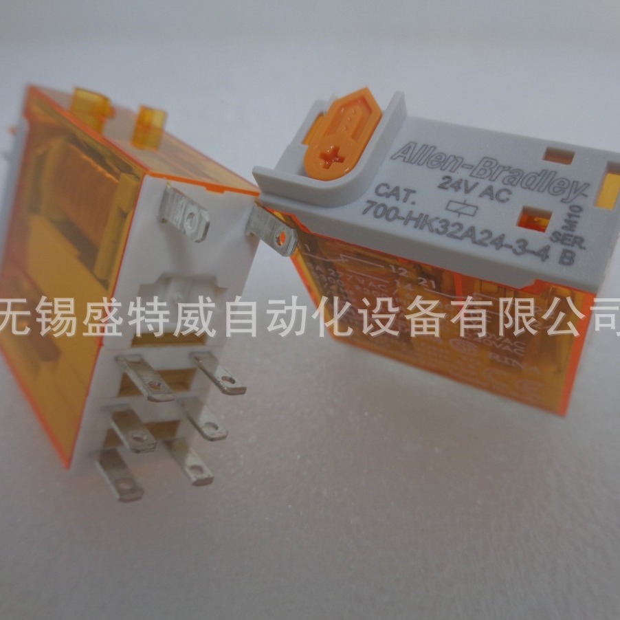 原装现货 700-HK32A24-3-4 美国AB罗克韦尔 扁长型继电器8A AC24V