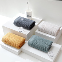 纯棉32股毛巾35*75cm日用品家居Handtowel亚马逊吸水不掉毛吸水王