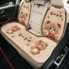 Seat made of faux fur, pillow, 130x, 1 pieces
