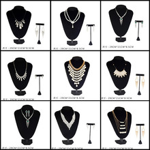 现代公寓装饰样板房衣帽间摆件衣柜陈列项链模特颈模展示架装饰品