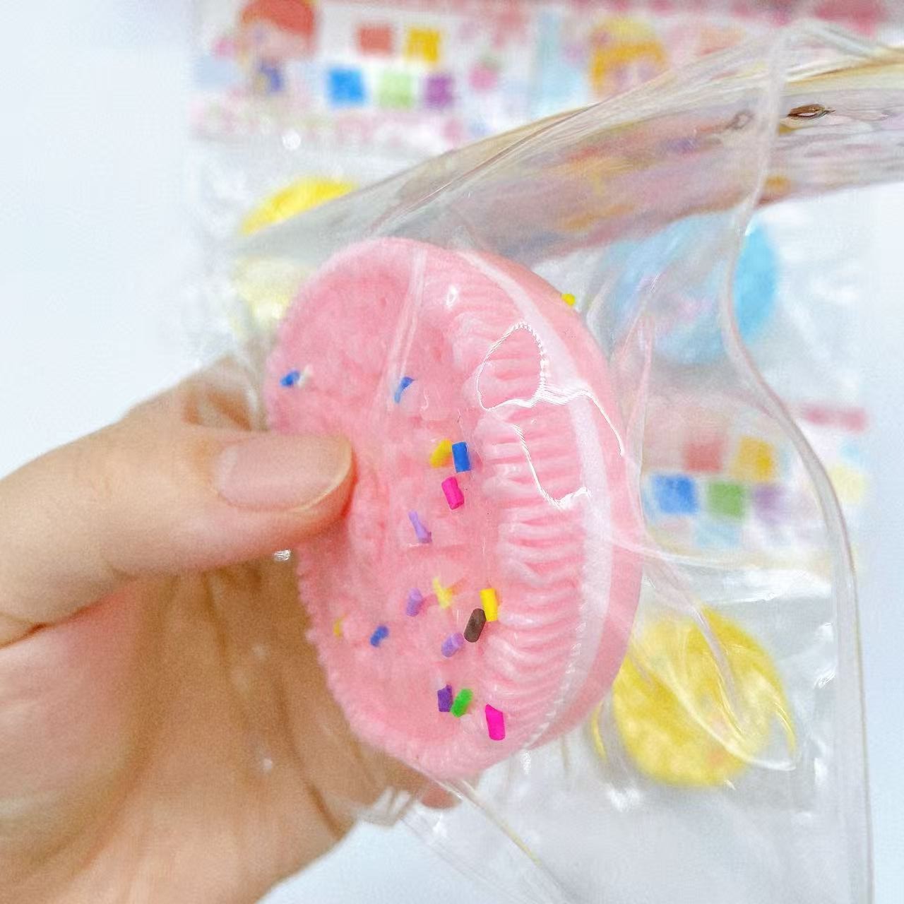 Simulación Oreo galletas pellizcadas pellizcadas juguetes de descompresión comer y jugar galletas sándwich con cabeza de abrazadera juguetes de ventilación de gran tamaño