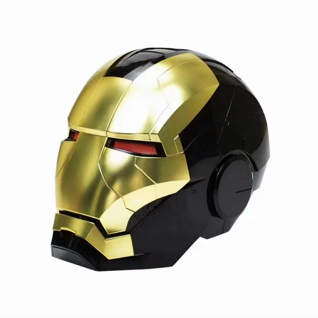 Black and gold MK5 helmet [Chinese and English dual control]