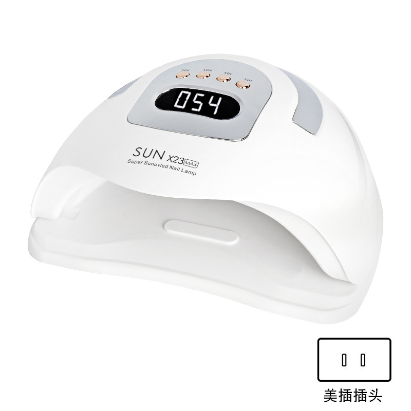 Lámpara de asado de uñas de alta potencia no oscura luz de fototerapia de mano 380w lámpara de uñas pegamento de vinilo de uñas lámpara de secado rápido al por mayor