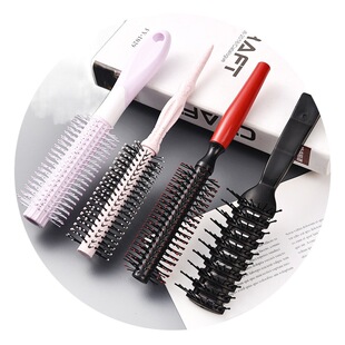 Household thickened ribs comb is not easy to break perm curly comb straight hair hairdressing comb women's long hair short hair can be