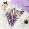 Soft brush for contouring, 9 pieces, full set