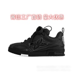 小胖丁小白鞋面包鞋 男女增高厚底老爹鞋高L板鞋欧洲站跨境外贸鞋
