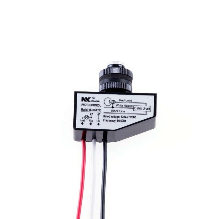 LED光控开关NK-BB/F265 宽电压80VAC-265VAC 50/60Hz CE认证