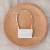 Small white leather bag