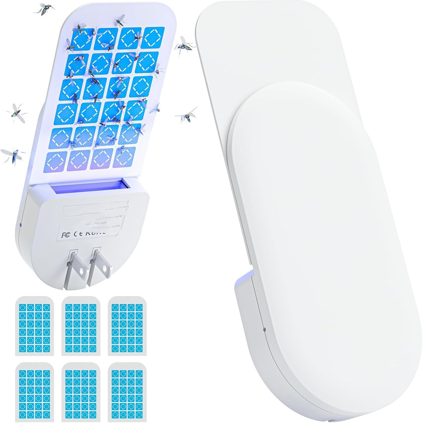 Fly Trap室内灭虫灯果蝇捕捉器家用插入式昆虫捕蝇UVA诱蚊灯