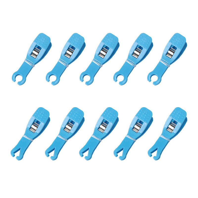 Cross-border Acrylic Puncture Tool Round Triangular Forceps Set Disposable Hemostatic Clip Tattoo Puncture Supplies