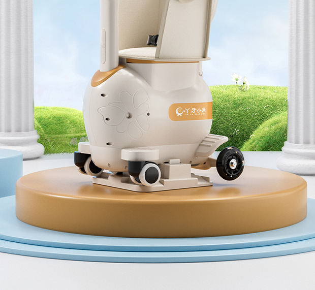 Electric car child seat can be implemented with music front battery car baby storage seat baby child walking baby