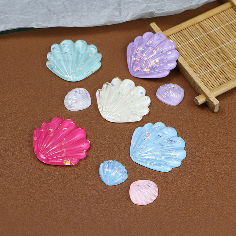 Large Ocean Fine Glitter Flakes Large Shell DIY Handmade Resin Cream Glue Phone Case Hairpin Hair Accessory Parts Large Ocean Fine Glitter Flakes Large Shell DIY Handmade Resin Cream Glue Phone Case Hairpin Hair Accessory Parts