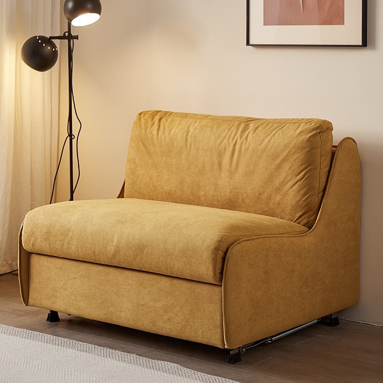 Single Sofa Bed for Small Apartments with Mattress Foldableing Living Room Balcony Technology Cloth Multi-Functional Internet Celebrity 2025 New Style
