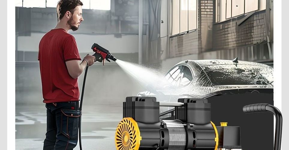 Air Compressor Air Pump Air Compression Small 220V Oil-Free Low-Noise Portable Industrial-Grade Air Pump Wholesale