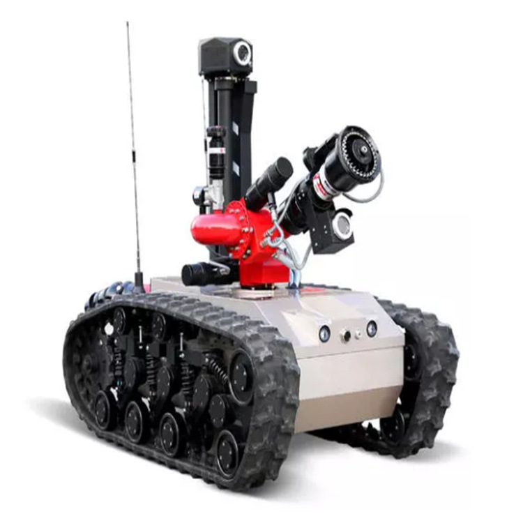 Suministro de robot de extinción de incendios RXR-MC80BD anti-explosión vehículo de rescate de incendios eléctrico