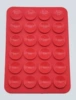 Red, adhesive