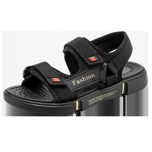 Men's Fashion Han Style Trendy Slip-On Shoes, Casual Outdoor Wear, New Drive Breathable Magic Tab Slippers