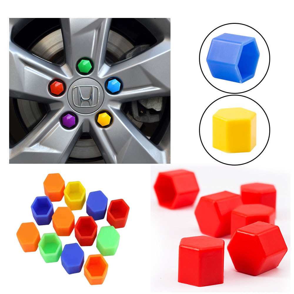 Piezas de automóviles suministro al por mayor cubierta de protección de tornillo de cubo de rueda cubierta de protección de tapa de tornillo de neumático de color decoración T200