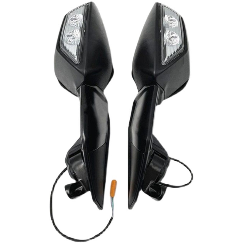 Suitable for Kawasaki H2 NINJA 400 ZX-4R LED turn signal rearview mirror rearview mirror motorcycle