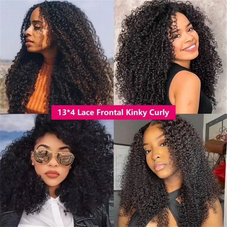 Amazon frente peluca de encaje damas africanas pequeñas pellizcas negras largas rizadas en la mitad de toda la peluca wig